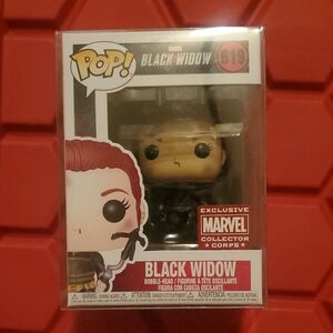 Marvel Black Widow #619 Exclusive Marvel Collector Corps Funko Pop